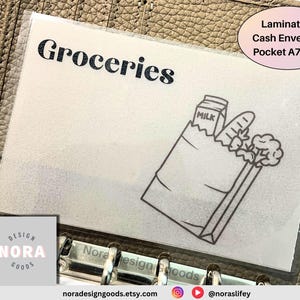 Sobre para efectivo A7 / Sobre de vitela laminada / Sobres para efectivo de bolsillo / Minimalista / Sobre personalizado Sobres para dinero