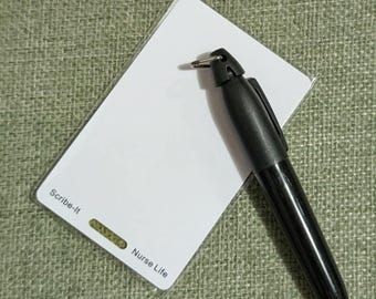 Scribe It - Tarjeta de credencial borrable