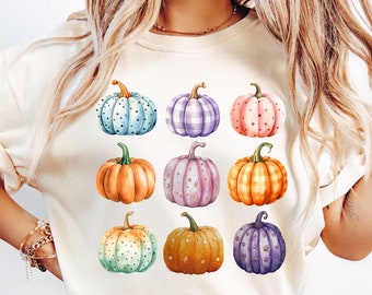 Pumpkin Multicolor Png, Country Pumpkin Png, Pink Pumpkin Sublimation, Fall Png, Thankful Digital, Fall Pumpkin Png Download