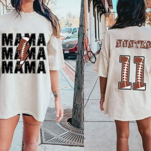 Football Mama Png, Football Number And Alphabet Sport Png, Mothers Day Png, Football Lightning Bolt Png, Football Png for Mom