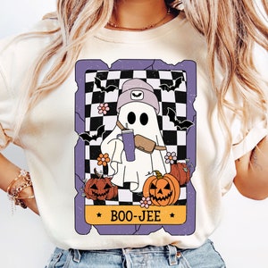 Halloween Tarot Card Png, Boojee Ghost Png, Ghost Tarot Card Png, Halloween Png, Spooky Season Png, Trick Or Treat Png, Halloweem Shirt