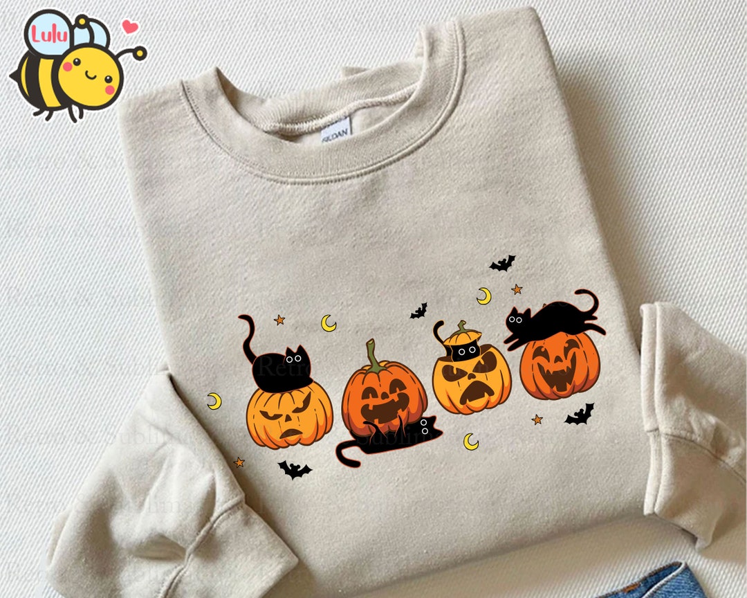Halloween Black Cats Pumpkin Png, Happy Halloween Png, Jack O Lantern ...
