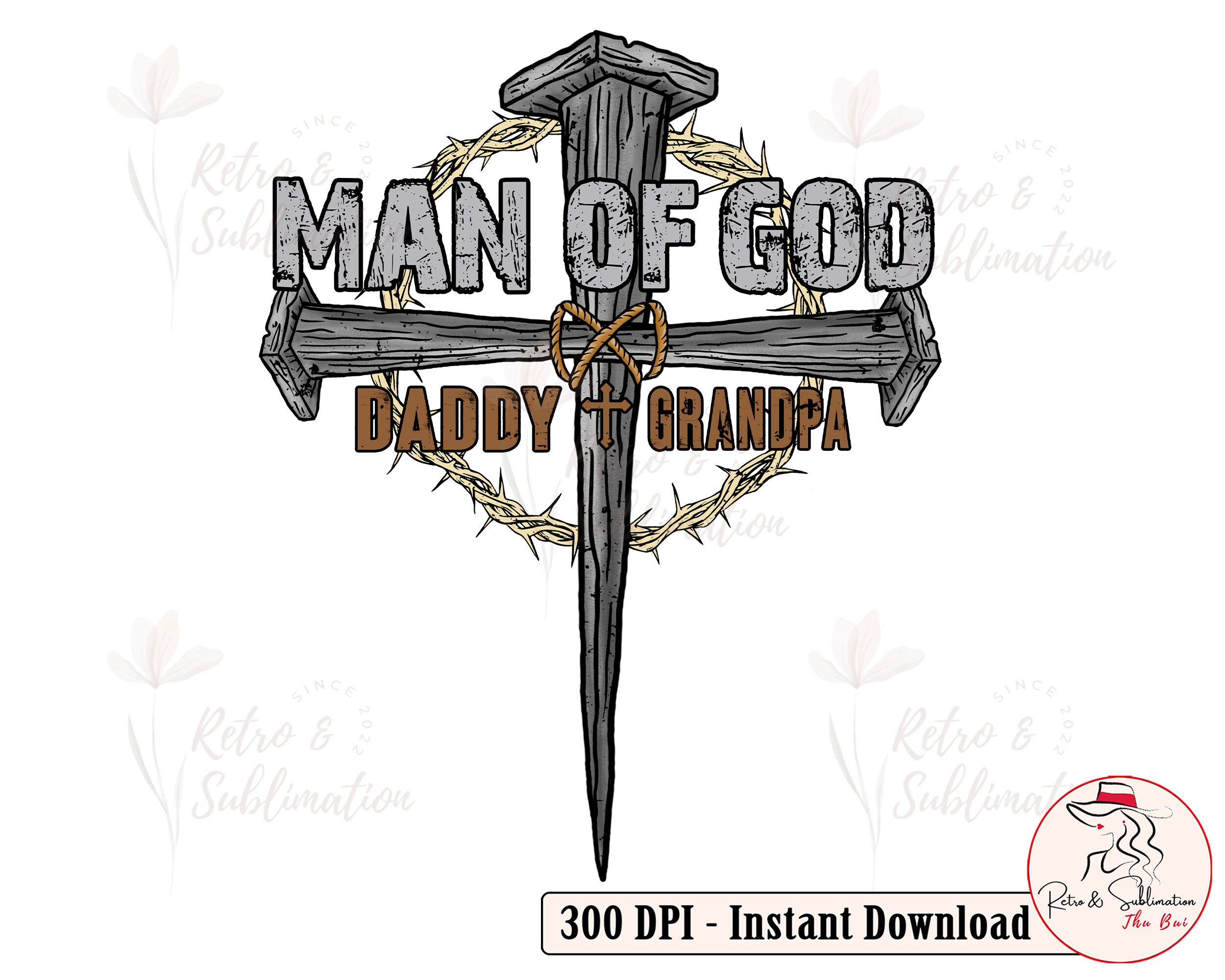 Man of God Husband Dad Grandpa Shirt Man of God Husband Dad Grandpa Shirt