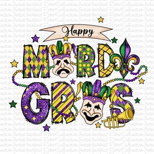 Happy Mardi Gras Png, Mardi Gras Png, Mardi Gras Design, Mardi Gras Carnival, Mardi Gras Sublimate, Mardi Gras Mask Png, Fleur De Lis Png