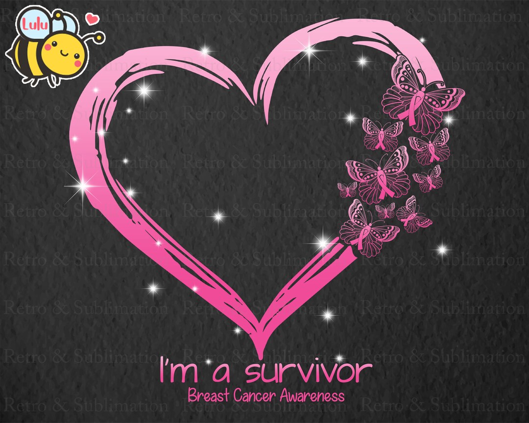I'm a Survivor Breast Cancer Awareness Png, Cancer Survivor, Pink ...