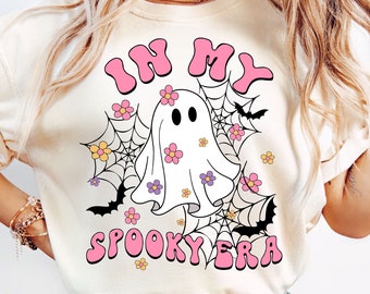 In My Spooky Era Svg, Cute Ghost Svg, Flower Ghost Svg, Cute Ghost Svg, Halloween Svg, Funny Halloween Shirt, Spooky Season Svg, Ghoul Svg