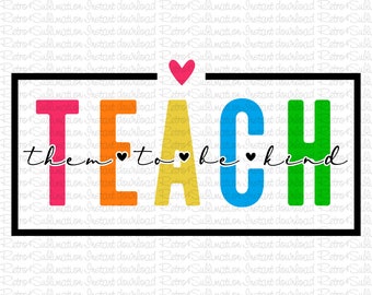 Teach Heart Svg, Teach Love Inspire Svg, Teacher Sublimation, Teacher Svg, Back To School, Teacher Gift, Teacher Shirt, Gift For Teacher