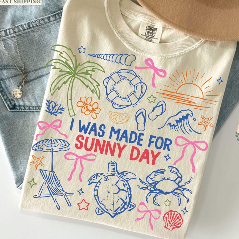 Retro Summer PNG Bundle: Sarcastic Beach Png, Summer Vacation Png, Aesthetic Coquette Bow Png, Trendy Summer Design image 9