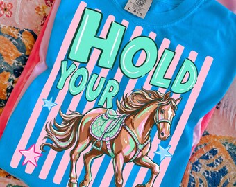 ¡Alto a tus caballos! PNG: Caballo rayado PNG, Caballo preppy PNG, Rodeo PNG, Frase pegadiza PNG, Amante de los caballos PNG, Vaquera PNG