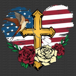 Christian 4th Of July Png, Faith Love Freedom, Faith Usa Png, Fourth Of July Png, Independence Day Png, Patriotic Png, Usa Flag Cross Png