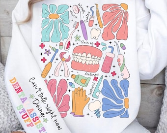Can’t Talk Right Now Doing Dental Assistant Stuff Png, Dental Assistant Png, Dental Hygienist Png, Dental Life Png, Sublimation Design