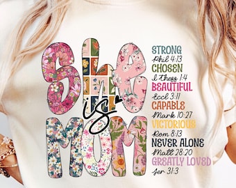 She Is Mom Png, Retro Mom Png, Mom Quotes Coquette, Christian Mom Sublimation, Mothers Day Png, Blessed Mom Png, Mom Life Png, Gifts For Mom