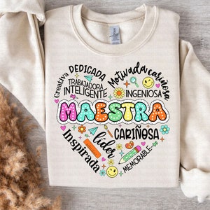 Maestra png, leraar Spaans png, Maestra-sublimatieontwerp downloaden, leraar png, leraar leven png, Maestra-sublimatiebestand