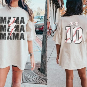 Baseball Mama Png for Mothers Day Png Sport Mama Png, Alphabet Baseball Png Bundle, Mama Lightning Bolt, Baseball Png For Mom