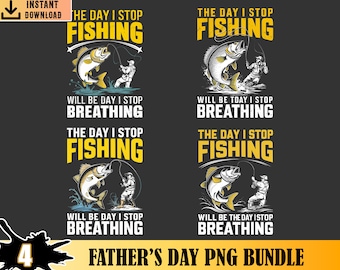 Pacote Fishing Dad Png, Pacote Png do Dia dos Pais, Feliz Dia dos Pais, Retro Vintage Dad Png, Reel Cool Dad Png, Pescador, Presentes do Dia dos Pais