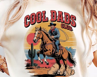 Club de Papás Geniales (Png), Día del Padre Western (Png), Papá Amante (Png), Diseño de Sublimación de Papá Vaquero, Papá Genial (Png), Vida de Papá (Png), Papá Retro Western