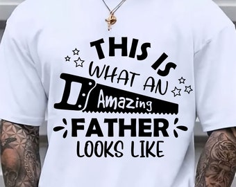 This Is What an Father Look Like Svg, Fathers Day Saying Svg, Fathers Day Svg, Funny Dad Svg, Fathers Day Quote, Dad Life Svg, Svg, Cut File