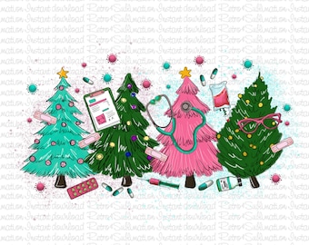 Christmas Tree Nurse Png, Christmas Nurse Png, Nurse Life Png, Merry Christmas Png, Nursing Png Sublimation, Nurse Christmas Shirt