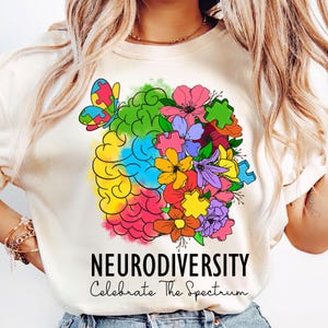Autism Sublimation Design, Neurodiversity Celebrate the Spectrum Brain Autism Png, Autism Awareness Png, Autism Puzzle Png,Special Education