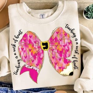 Teacher Valentine Coquette Bow Pencil Png, Glitter Valentine Png, Teacher Heart Pencil Png, Valentines Day Png, Happy Valentine Png,Love Png