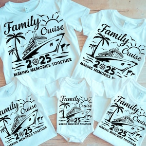 Family Cruise 2025 Svg, 2025 Cruise Squad Svg, Family Vacation Svg, Cruise Trip Svg, Family Cruise Shirts, Family Matching Vacation Shirts,