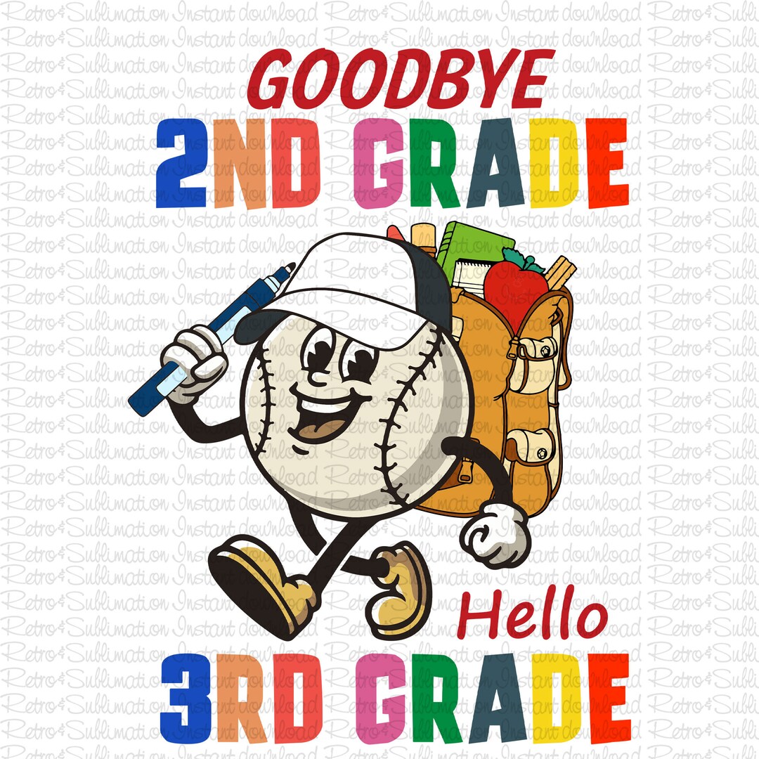 Second Hello Goodbye 2nd Hello 3rd Png, Summer Png, Back to School Png, Summer Vibes ...