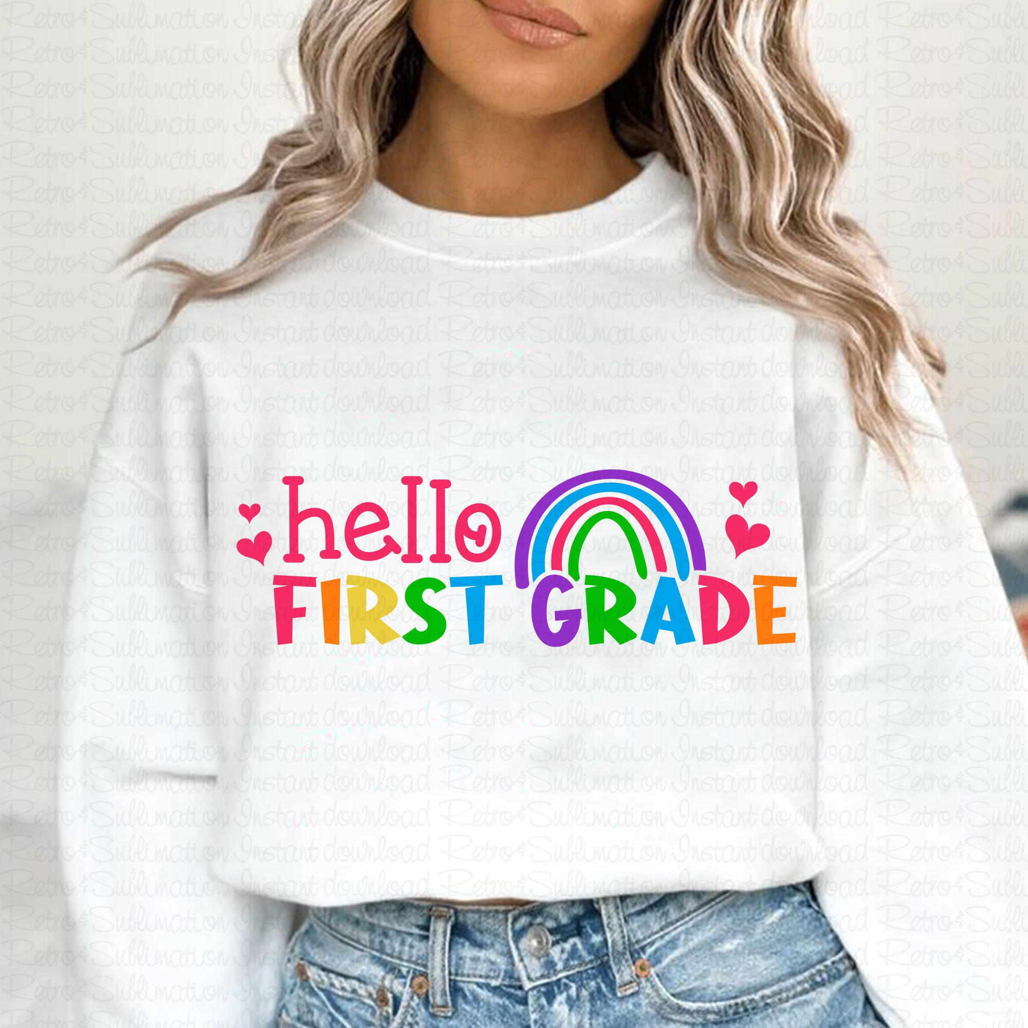 Hello First Grade Svg, Back to School Svg, 1st Grade Svg, Teacher Svg ...