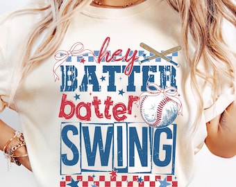 Bateador de béisbol retro, swing de bateador, refrán de béisbol, lazo de coqueta de béisbol del día del juego, temporada de béisbol, diseño de camiseta deportiva
