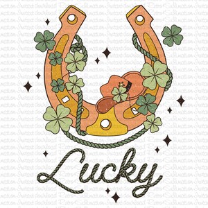 Western Patrick Day Png, Lucky Png, St Patrick Day Png, Happy Patricks Day Png, St Patricks Cowboy, Saint Patricks Day, Digital Download