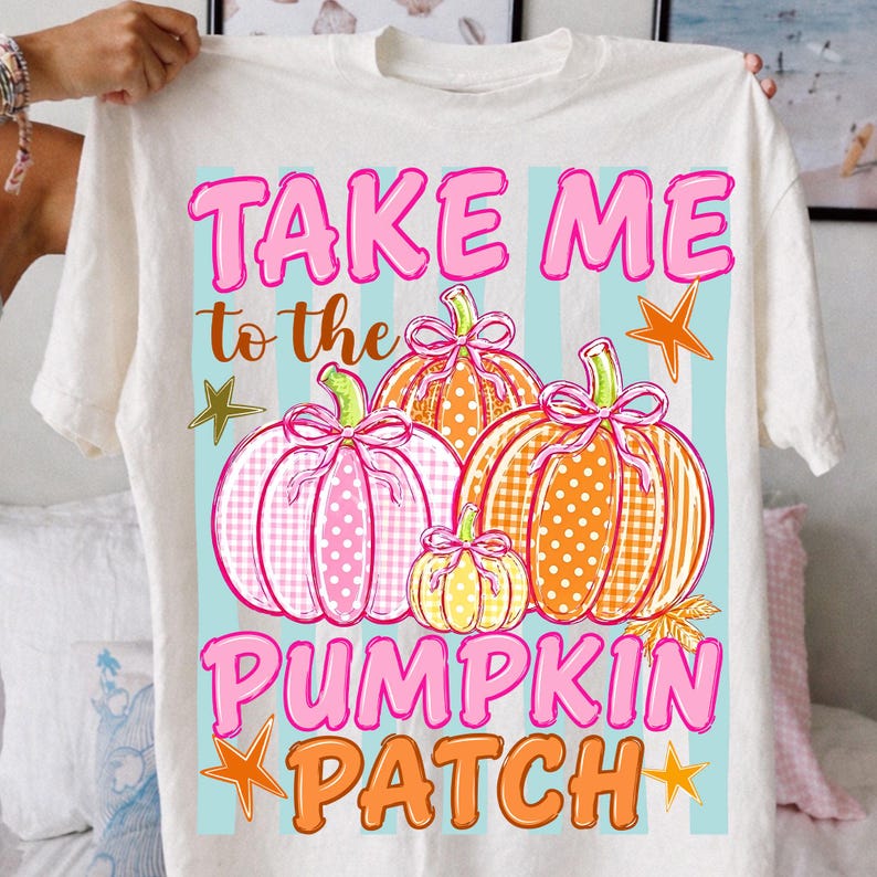 Preppy Pumpkin Patch PNG Bundle: Striped Fall Png, Autumn Vibes Png, Preppy Fall (Digital Download) image 7