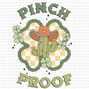 St Patrick Pinch Proof Png, Western St Patrick Png, Retro St Patrick Day Png, Happy St patrick, St Patricks Cowboy, St Patrick Design