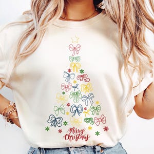 Colorful Coquette Christmas Tree Png, Girly Christmas Png, Christmas Png, Bright Color Christmas Png, Xmas Holiday Png, Christmas Vibes Png