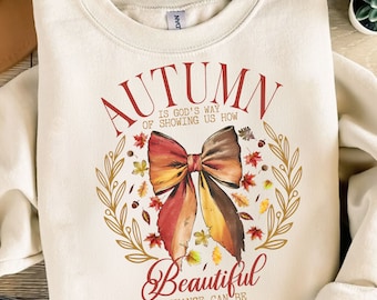 Autumn Fall Bow Png, Fall Coquette Png, Autumn Png, Retro Fall Bow Png, Autumn Design Png, Autumn Pumpkin Png Digital Download