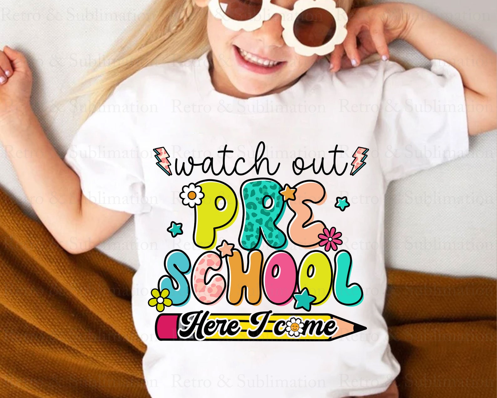 Back to School Png Bundle, Watch Out Kindergarten Here I Come Png, 1st ...