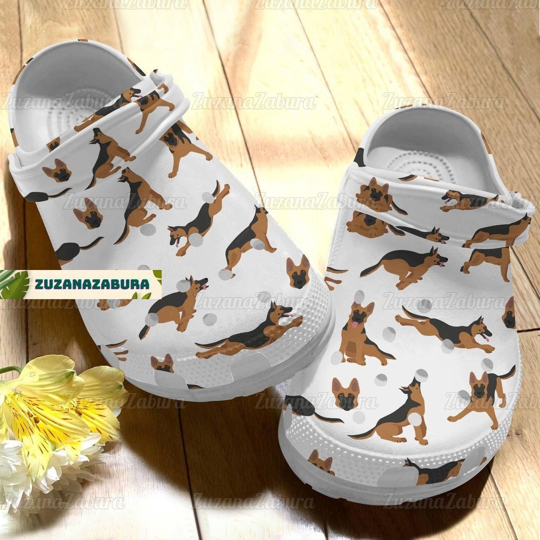 German Shepherd Shoes, German Shepherd Sandals, German Shepherd Slipper, Dog Shoes, German