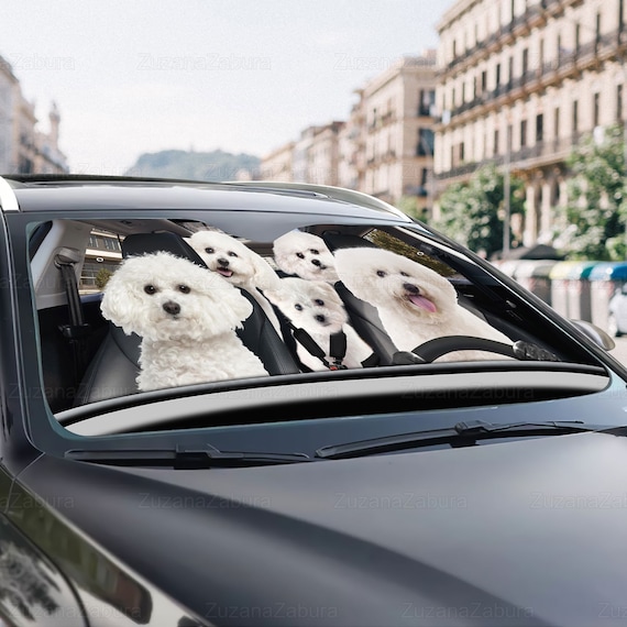 Yorkie Car Sun Shade - Black Yorkie Car Sun Shade - Black