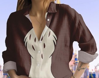 Owl Winnie The Pooh Costume Shirt, Disney Owl Blouse Shirt, Owl Costume Women Shirt, Disney Halloween Shirt, Spooky Season