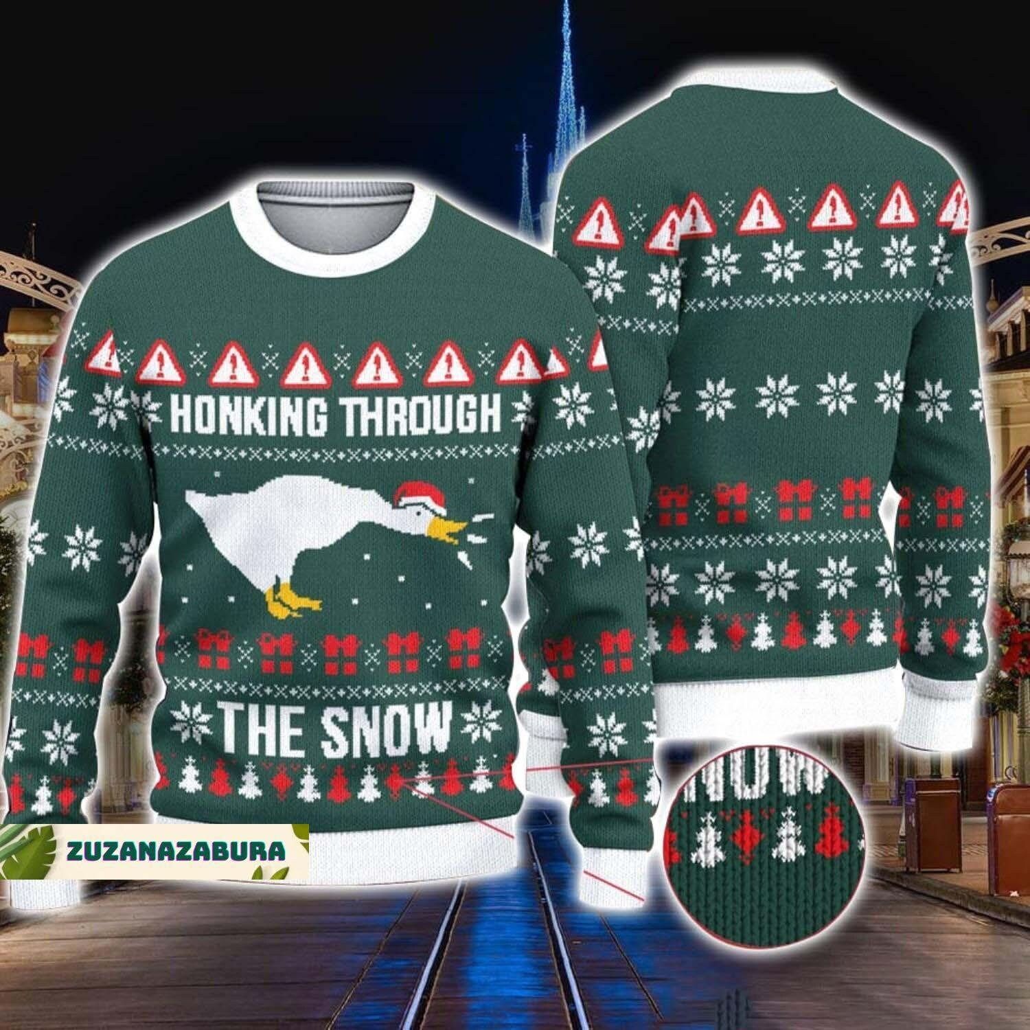 Duck hunting ugly sweater hot sale