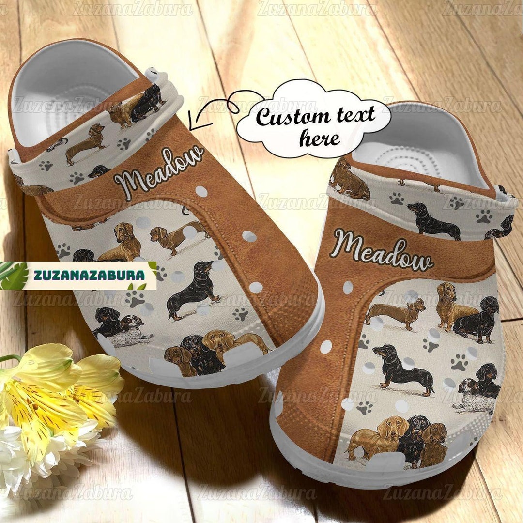 Dachshund Shoes, Doxie Sandals, Wiener Dog Shoes, Dachshund Gift, Dog ...