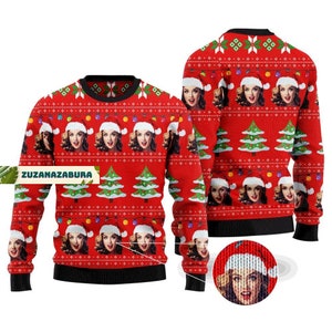 Custom Photo Ugly Sweater, Christmas Sweater, Ugly Christmas Sweater, Custom Ugly Christmas Sweater, Personalized Christmas Sweater