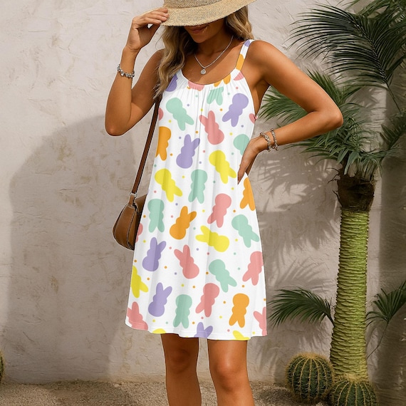 easter dress women nearby Guzom for Women- Casual Spring 2023 New Sleeveless Floral V-Neck Maxi Dresses Womens Tops White, Women's, Size: XL Intricate lace trim adds timeless elegance to this charming piece. Easter For Women