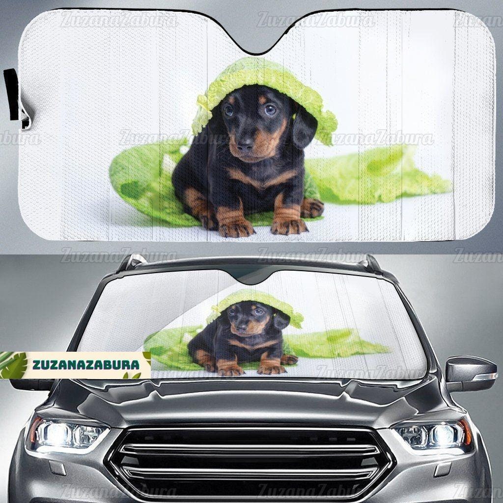 Dachshund Car Sunshade, Dachshund Sun Protector