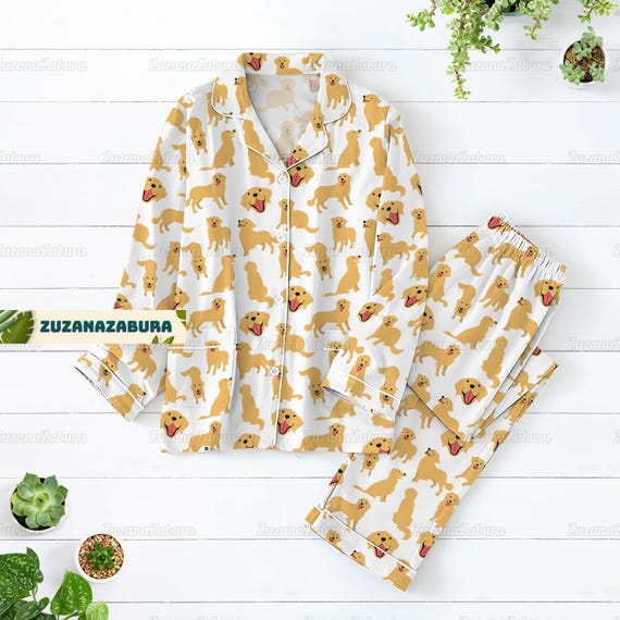Golden Retriever Print Sleeper Golden Retriever Print Sleeper