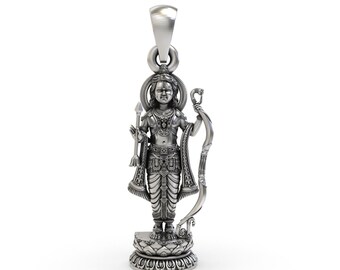 シヴァ神マハデヴ・オムペンダント祝福された1980年代のネックレスマハ