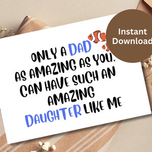 Divertente biglietto di gioco per la festa del papà Regalo stampabile per papà Biglietto d'auguri per il compleanno di papà Regalo per la festa del papà felice Biglietto per giochi di parole Biglietto divertente per papà Anguria
