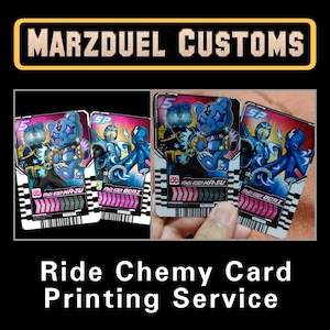 Servizi di stampa di carte chimiche Kamen Rider Gotchard Custom Ride