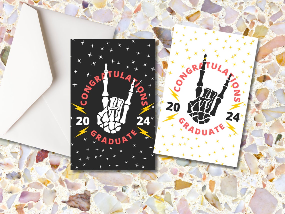 Congratulations Graduate 2024 Printable Card Instant Digital Download ...