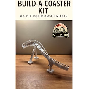Build-A-Coaster Kit - B&M Inspired Twisted Track Model