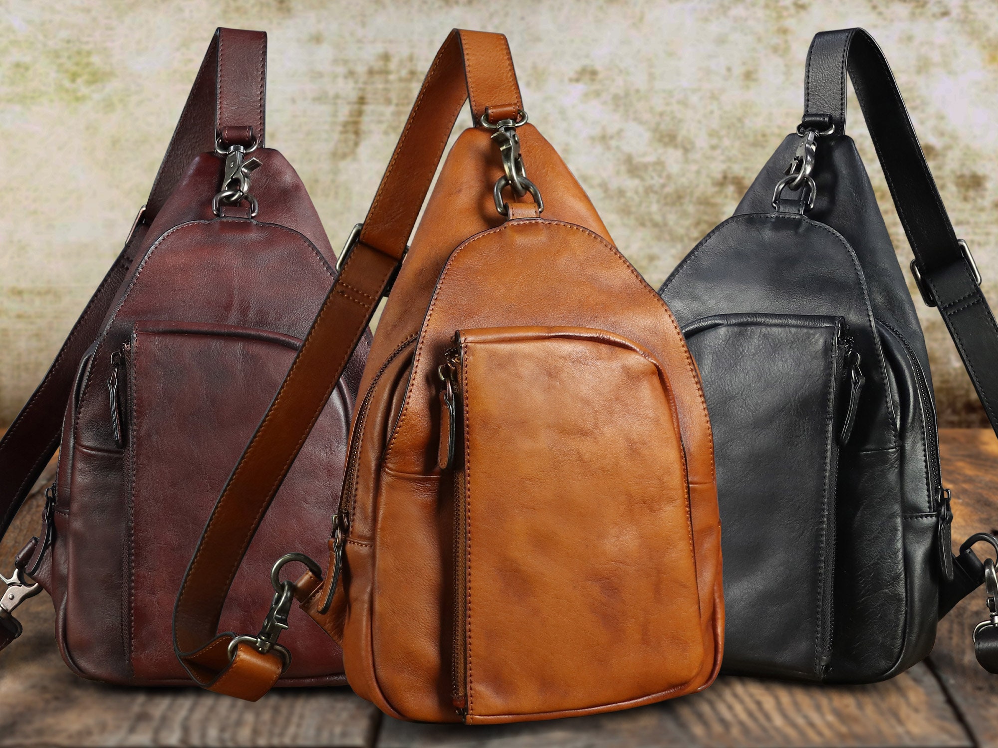 Leather Ccw Bag Etsy Canada