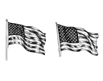 Bandiera USA 2x3 Piedi - Biden Sucks Trump 2024 - Bianco E Nero - Poliestere